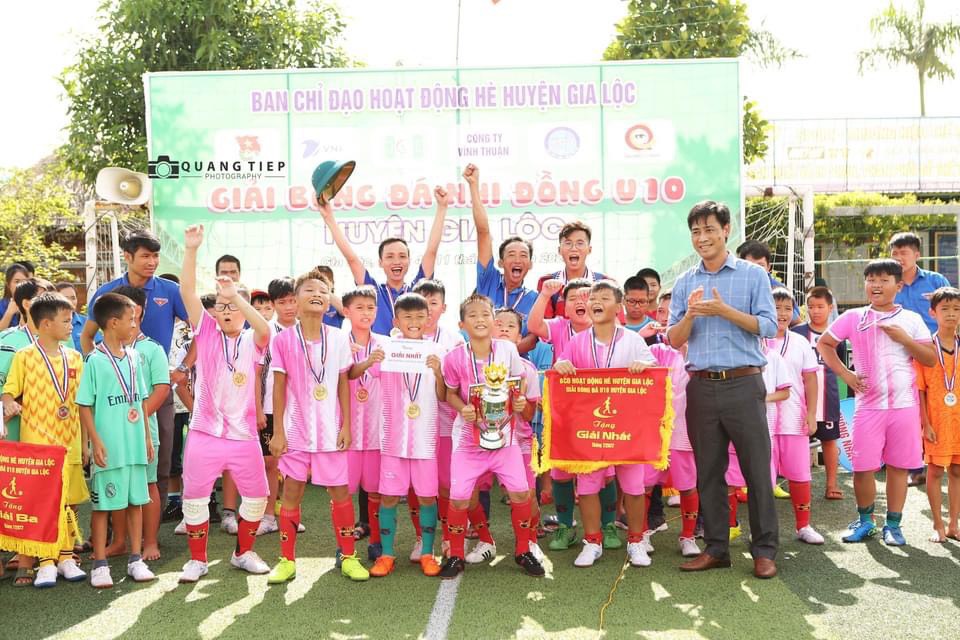 Giải Bóng đá nhi đồng huyện Gia Lộc năm 2022